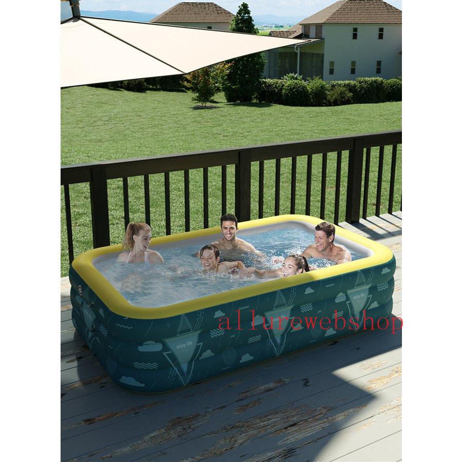 プール 家庭用 ビニールプール 長方形 大型 中型 小型 エアプール 子供用 プール 水遊び 大きいプール 子供 暑さ対策 厚く 漏れ防止 自宅